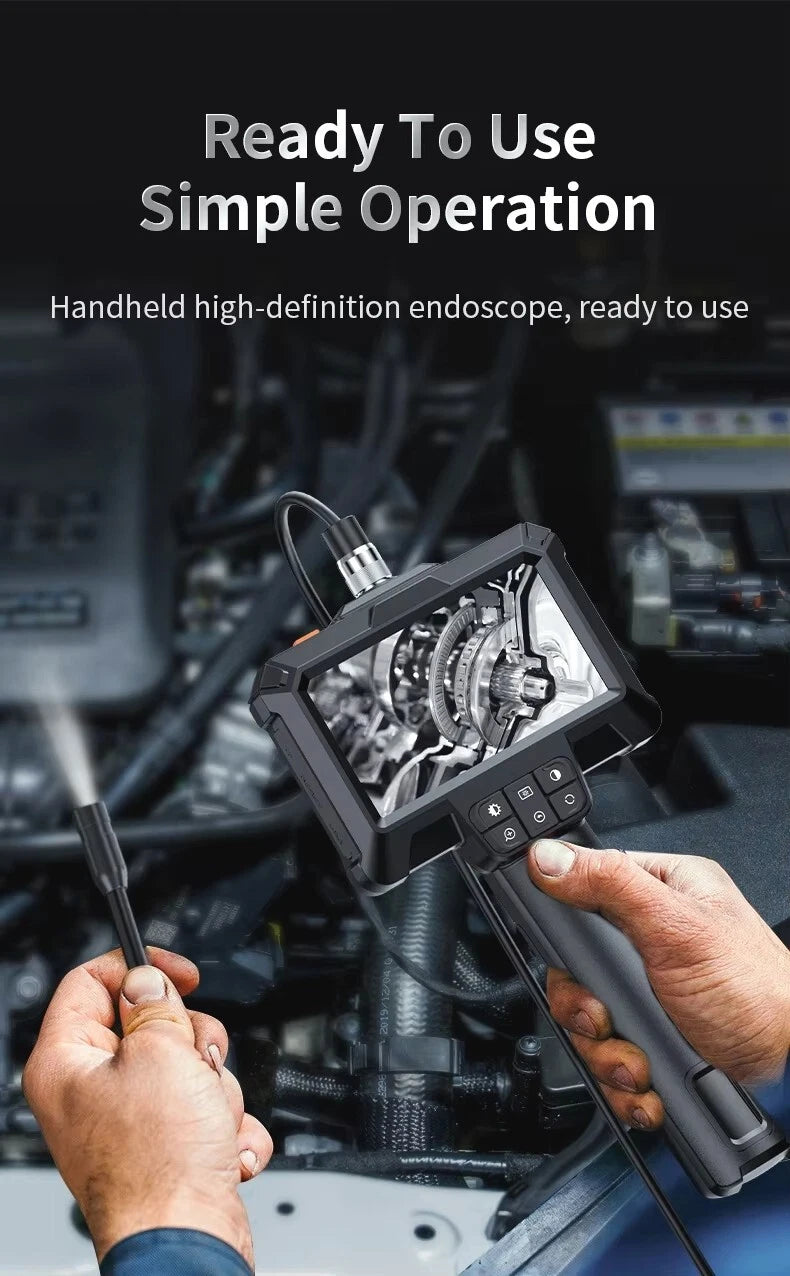 ready to use and simple handheld industrial borescope/endoscope
