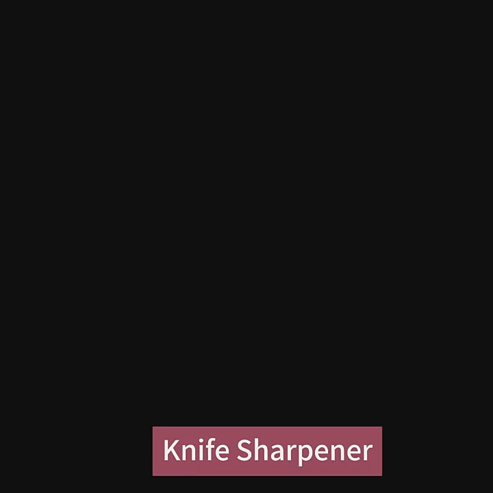 video showing knife sharpness after using 3 stage kitchen knife sharpener