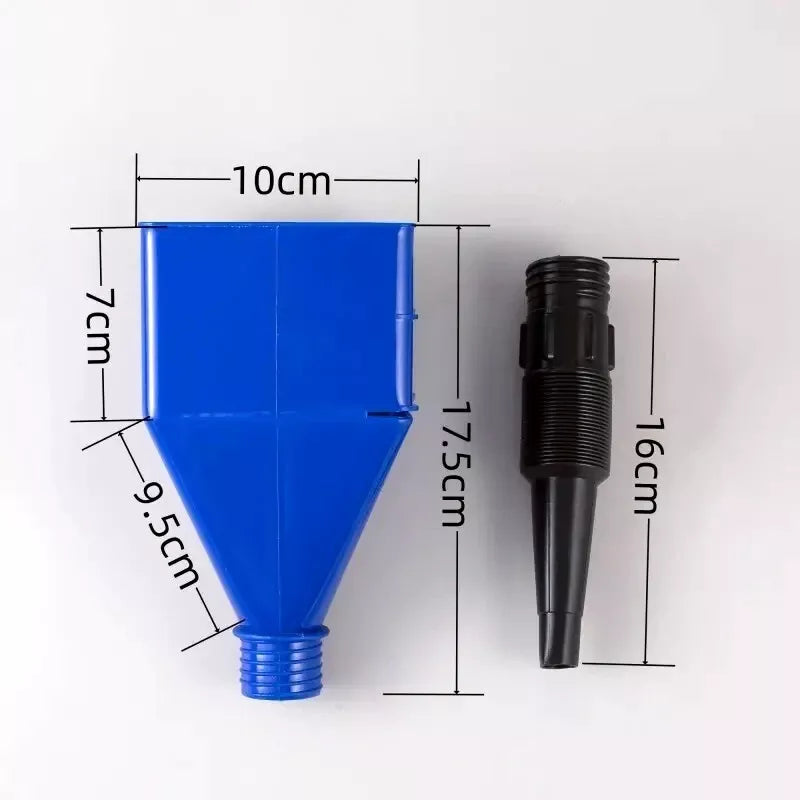 large size snap funnel dimensions
