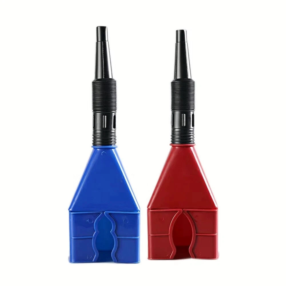 blue & red large size snap funnel