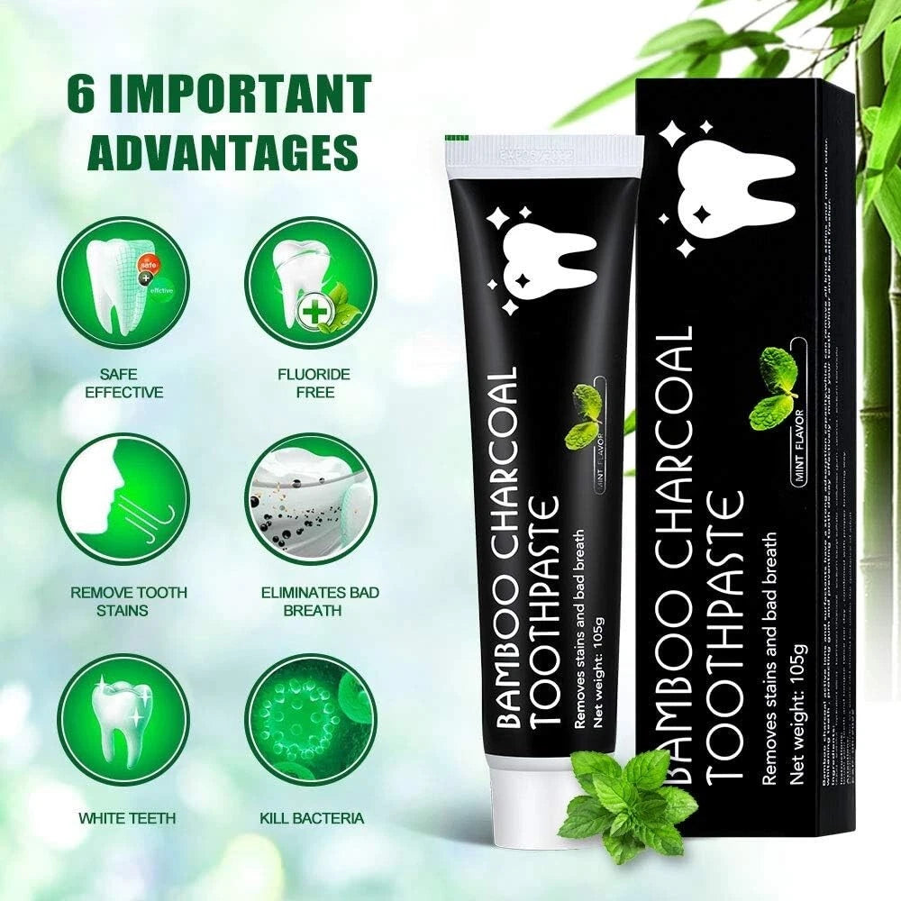 6 important advantages of fluoride free toothpaste. fluoride free, safe & effective, removes tooth stains, eliminates bad breath, whitens teeth, kills bacteria